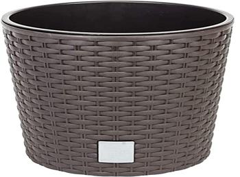 Prosperplast Rato Round 20x19cm mocca