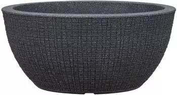 Scheurich Barceo Ø39x18cm Stony Black