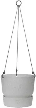 Elho Greenville H&auml;ngeampel &Oslash;24 cm grau