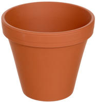 Blumentopf Ton 16/18 cm rund terracotta 16