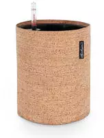 Lechuza Pflanztopf Trendcover 32 Cm Kunstleder Kork Natur Hell