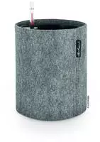 Lechuza - Pflanzgef&auml;&szlig;e Trendcover Filz 23 Dark Grey Dunkelgrau All-in-one