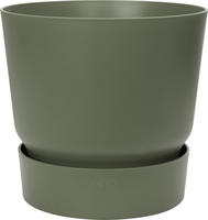 Elho 1111802036000, elho greenville Topf rund 20 cm - laubgr&uuml;n