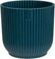 Elho&reg; Vibes &Uuml;bertopf Fold Mini Tiefblau &Oslash; 11cm - Kunststoff