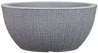 Scheurich 63207, Scheurich Blumentopf Barceo Bowl f&uuml;r Innen & Au&szlig;en, schwarz oder