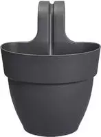 elho Blumenkasten Vibia Campana Easy Hanger Small, anthrazit, 21 x 24 x 27cm, aus