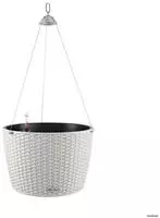 Lechuza 15307, Lechuza Blumentopf Nido Cottage 35 (35 x 23 cm) (15307) Grau
