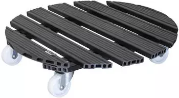 Wagner WPC Ø50x11cm Blumenroller anthrazit