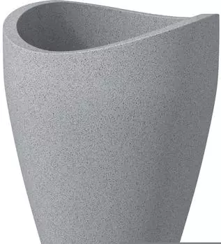 Scheurich Wave Globe High Ø 50 x 67 cm Stony Grey