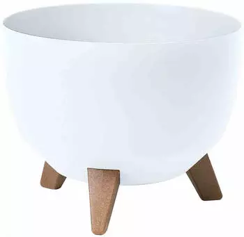 Siena Garden OSLO Pflanzgef&auml;&szlig; &Oslash;47cm wei&szlig;