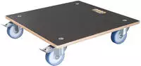 Wagner-System Pflanzenroller GH 1358, bis 300 kg, 58 x 58 cm, aus Birkenholz, braun,