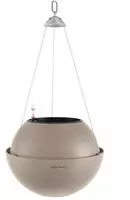 Lechuza&reg; H&auml;ngeampel Bola Color 32 Sandbraun &Oslash; 32 cm