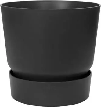 Elho Greenville Rund &Oslash;16cm schwarz