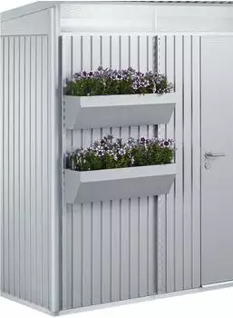 Biohort Flora Board Set 82x25x188cm silber-metallic