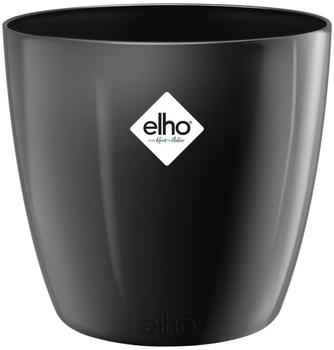 Elho brussels Diamond Round 22cm metallic schwarz
