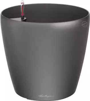 Lechuza Classico Premium Ø60x56cm anthrazit metallic