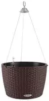 Lechuza 15185, LECHUZA Blumenampeln NIDO Cottage 35 Mokka All-in-One
