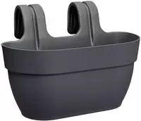 Elho 3662603642500, elho vibia campana easy hanger medium - anthrazit