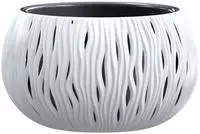 Led Leds - Nike Dsk -vase Mit Tridimensionaler Prosperplast -dekoration - White37xh22
