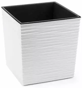 Siena Garden Modern Biron 25x25x26cm weiß