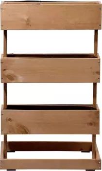 Dobar Vertikal-Blumenkasten 49,5 x 30 x 78 cm (58525e)