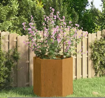 vidaXL Pflanzk&uuml;bel 40 x 40 x 45 cm Cortenstahl grau (823674)