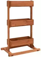 vidaXL Pflanzk&uuml;bel 52x30x78 cm Tannenholz