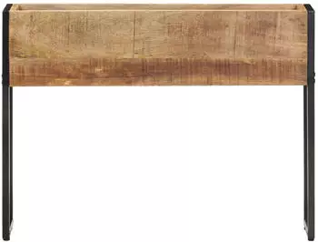vidaXL Pflanzk&uuml;bel 90 x 20 x 68 cm raues Mangoholz (321938)
