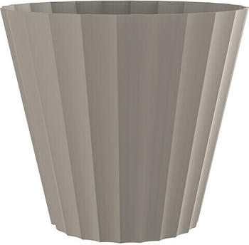 Plastiken Doric Ø26x23 taupe