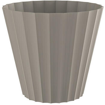 Plastiken Doric Ø22x20 taupe