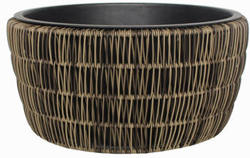 Trend Line Polyrattan Schale Ø44x21cm mit Einsatz