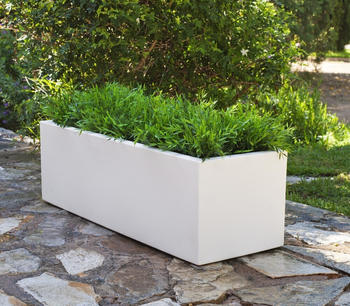 Newgarden JARA 100 XXL eckig 100x35x32cm weiß