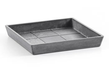 Ecopots Untersetzer 22x22cm grau