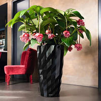 Lechuza BALCONERA Cottage 50 Blumenkasten, graphit, 50 x 19 x 19cm, aus...