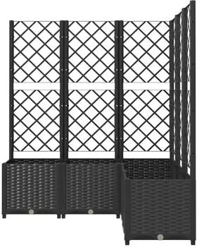 vidaXL Pflanzkübel mirt Spalier 120x120x136 (318277)