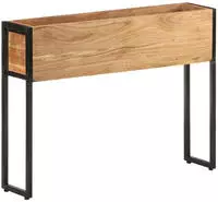 vidaXL Pflanzk&uuml;bel 90x20x68 cm Akazie Mangoholz