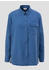 S.Oliver Oversize-Bluse aus Lyocell (2136215) blau