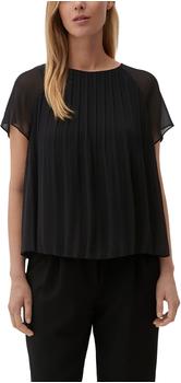 S.Oliver Bluse mit Faltenstruktur (2132831) schwarz