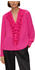 S.Oliver Crêpe-Bluse mit plissierten Volants (2139580) orange/pink/rosa