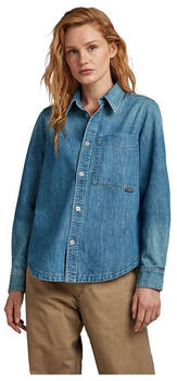 G-Star Pocket Long Sleeve Shirt Woman (D23240-D303-D890) blue