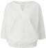 S.Oliver Jerseyshirt mit O-Shape und Musterstruktur (2149002) white
