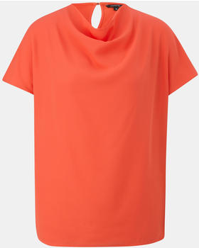 Comma Blusenshirt im Fabricmix (2141914.2501) orange
