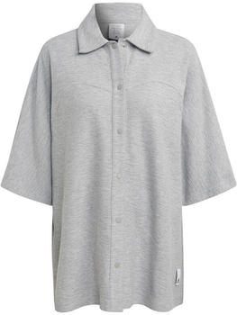 Adidas Lng Lw Short Sleeve V Neck T-shirt (HZ4396) grey