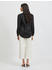Vila Langarmbluse (14063320) black
