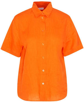 Seidensticker Kurzarm-Leinen-Hemdbluse (60.136444) orange