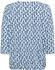 Olsen Damen Langarmshirt hellblau bedruckt