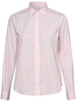 GANT Regular Fit Popeline Bluse mit Streifen light pink