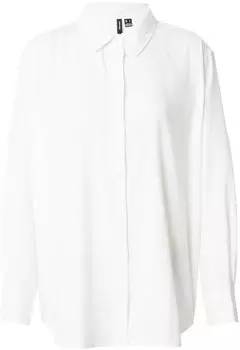 Vero Moda Linn langarmhemd (10305085) wei&szlig;