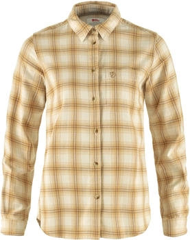 Fjällräven Övik Flanell Shirt LS W chalk white-dune beige