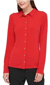 Tommy Hilfiger Hemd Button-Down-Kragen scharlachrot HSVTM015-SCA
